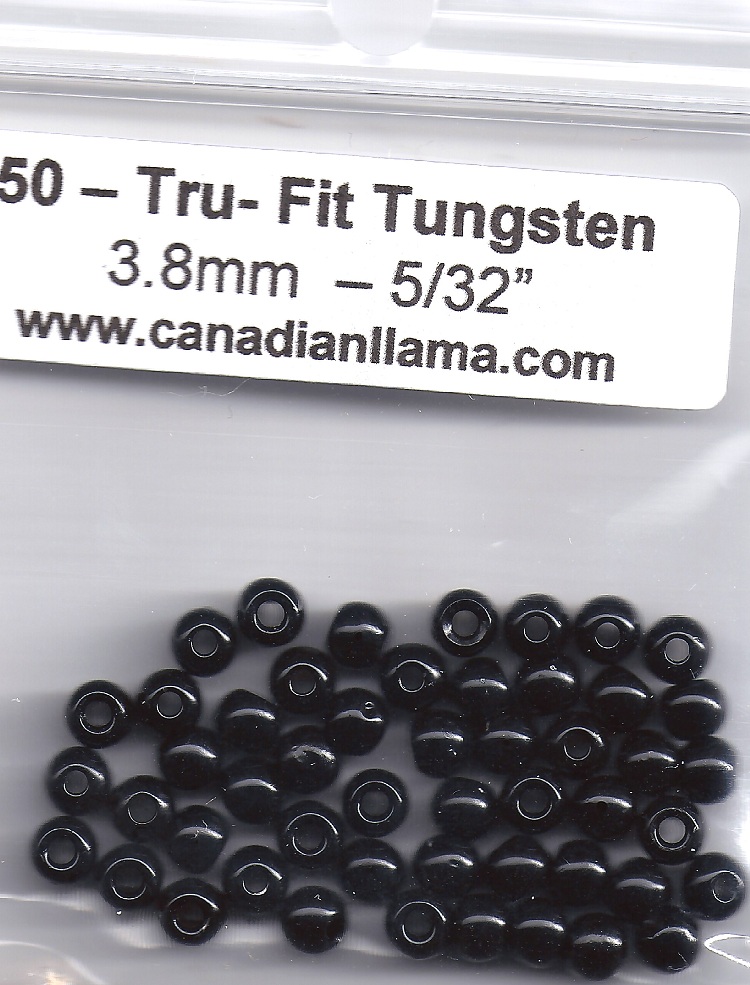 Tungsten Beads - 50 Pack - Click Image to Close